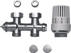 Brugman Accessoires Rad.aansl.combi. m kraan+onderblok | 13911630147