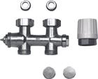Brugman Accessoires Rad.aansl.combi. m kraan+onderblok | 13911630157