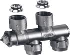 Brugman Accessoires Rad.aansl.combi. m kraan+onderblok | 13911610144