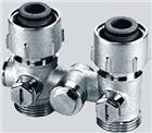 Brugman Accessoires Rad.aansl.combi. m kraan+onderblok | 13911610202