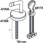 Pressalit Bevestigingsgarnituur closetzitting | UN4P999