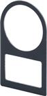 EAO Serie 61 Tekstplaathouder | 61-9980.0