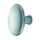 Meubelknop aluminium rond 35mm incl. bout M4