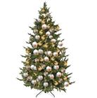 Preled kerstboom Hoogte 230 cm, kerstballenpakket Brussel. Plaatsing in overleg.
