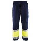 Sweatpants High Vis 1549 - marineblauw/geel