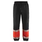 Sweatpants High Vis 1549 - zwart/rood