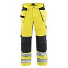 Werkbroek High Vis met ventilatie 1565 - geel/zwart