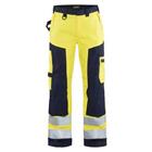 Werkbroek Multinorm 1578 High Vis Geel/Marineblauw