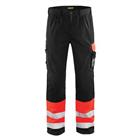 Werkbroek High Vis 1584 - rood/zwart