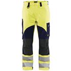 Werkbroek Multinorm vlamvertragend 1588 - geel/marineblauw