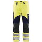 Werkbroek Multinorm vlamvertragend 1588 - geel/marineblauw