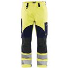 Werkbroek Multinorm vlamvertragend 1588 - geel/marineblauw