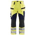 Werkbroek vlamvertragend Multinorm 1589 - geel/marineblauw