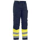 Winterwerkbroek High Vis 1862 - geel/marineblauw