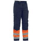 Winterwerkbroek High Vis 1862 - oranje/marineblauw