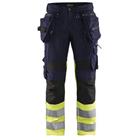 High Vis Werkbroek met stretch X1900 1994 - marineblauw/geel