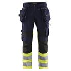 High Vis Werkbroek met stretch X1900 1994 - marineblauw/geel