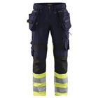 High Vis Werkbroek met stretch X1900 1994 - marineblauw/geel