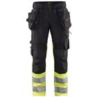 High Vis Werkbroek met stretch X1900 1994 - zwart/geel