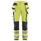 Werkbroek High Vis met 4-weg stretch 1997 - geel/zwart