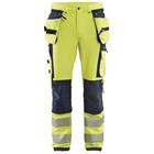 Werkbroek High Vis met 4-weg stretch 1997 - geel/zwart