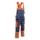 Bretelbroek High Vis 2603 - oranje/marineblauw