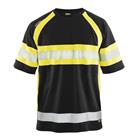 T-shirt High Vis UV 3337 - ronde hals - fluo geel/zwart