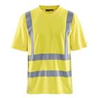 T-Shirt High Vis UV 3380 V hals - geel