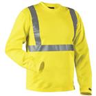 T-shirt High Vis lange mouw UPF 40+ UV V hals 3383 geel