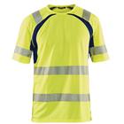 T-Shirt High Vis UV 3397 - marineblauw/fluo geel