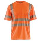 T-shirt High Vis UV korte mouw ronde hals 3420 - oranje