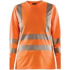 T-shirt Dames lange mouw High Vis 3485 - oranje