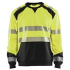 Sweatshirt High Vis 3541 - geel/zwart