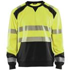 Sweatshirt High Vis 3541 - geel/zwart