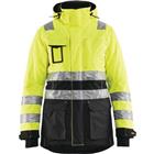 Winterparka High Vis Dames 4472 - geel/zwart