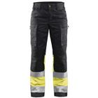 Werkbroek Dames High Vis met stretch 7161 - marineblauw/geel