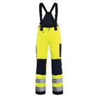 Winterwerkbroek High Vis Dames 7885 - geel/marineblauw