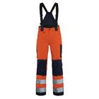 Winterwerkbroek High Vis Dames 7885 - oranje/marineblauw