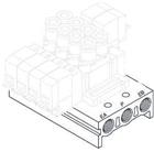 SMC Nederland SY Distribution block (pneumatics) | SS5Y5-20-16-00F-Q