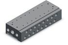 SMC Nederland VQZ1000/2000/3000 Distribution block (pneumatics) | VV5QZ35-05C8FC-D-Q