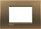 Bticino LivingLight Afdekraam schakelmateriaal | BTLNA4803BZ