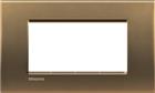 Bticino LivingLight Afdekraam schakelmateriaal | BTLNA4804BZ