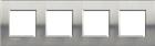 Bticino LivingLight Afdekraam schakelmateriaal | BTLNA4802M4ACS