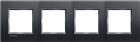 Bticino LivingLight Afdekraam schakelmateriaal | BTLNA4802M4AR