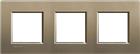 Bticino LivingLight Afdekraam schakelmateriaal | BTLNA4802M3SQ