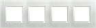Bticino LivingLight Afdekraam schakelmateriaal | BTLNA4802M4AG