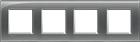 Bticino LivingLight Afdekraam schakelmateriaal | BTLNA4802M4KF