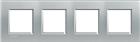 Bticino LivingLight Afdekraam schakelmateriaal | BTLNA4802M4TE