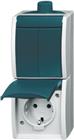 ABB Busch-Jaeger Ocean Combinatie schakelaar/wcd | 2CKA001684A0324