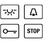 inzetststuk contactdoos /ls/wg600/ap sleutel Symbool 